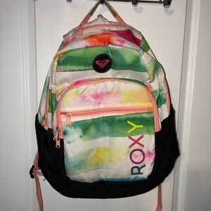 Roxy Backpack in great condition. Has multiple pockets and thick material.